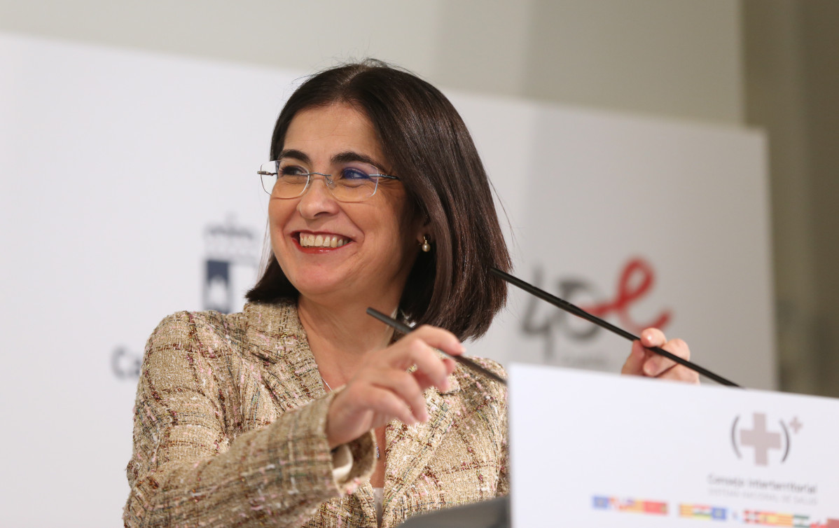 La ministra de Sanitat, Carolina Darias.