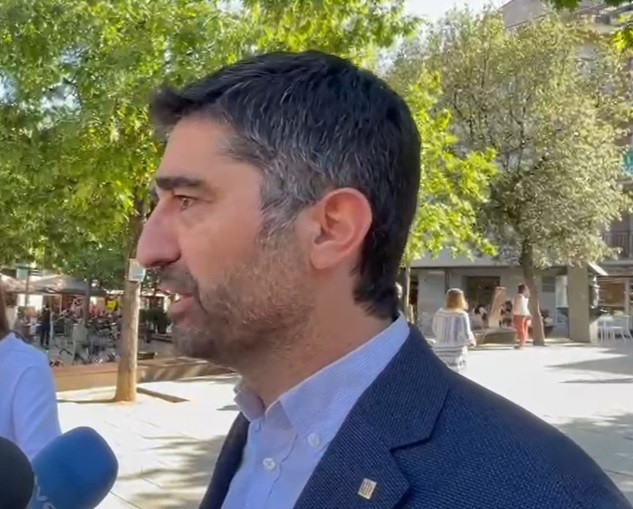 El vicepresident de la Generalitat i conseller de Polítiques Digitals i Territori, Jordi Puigneró