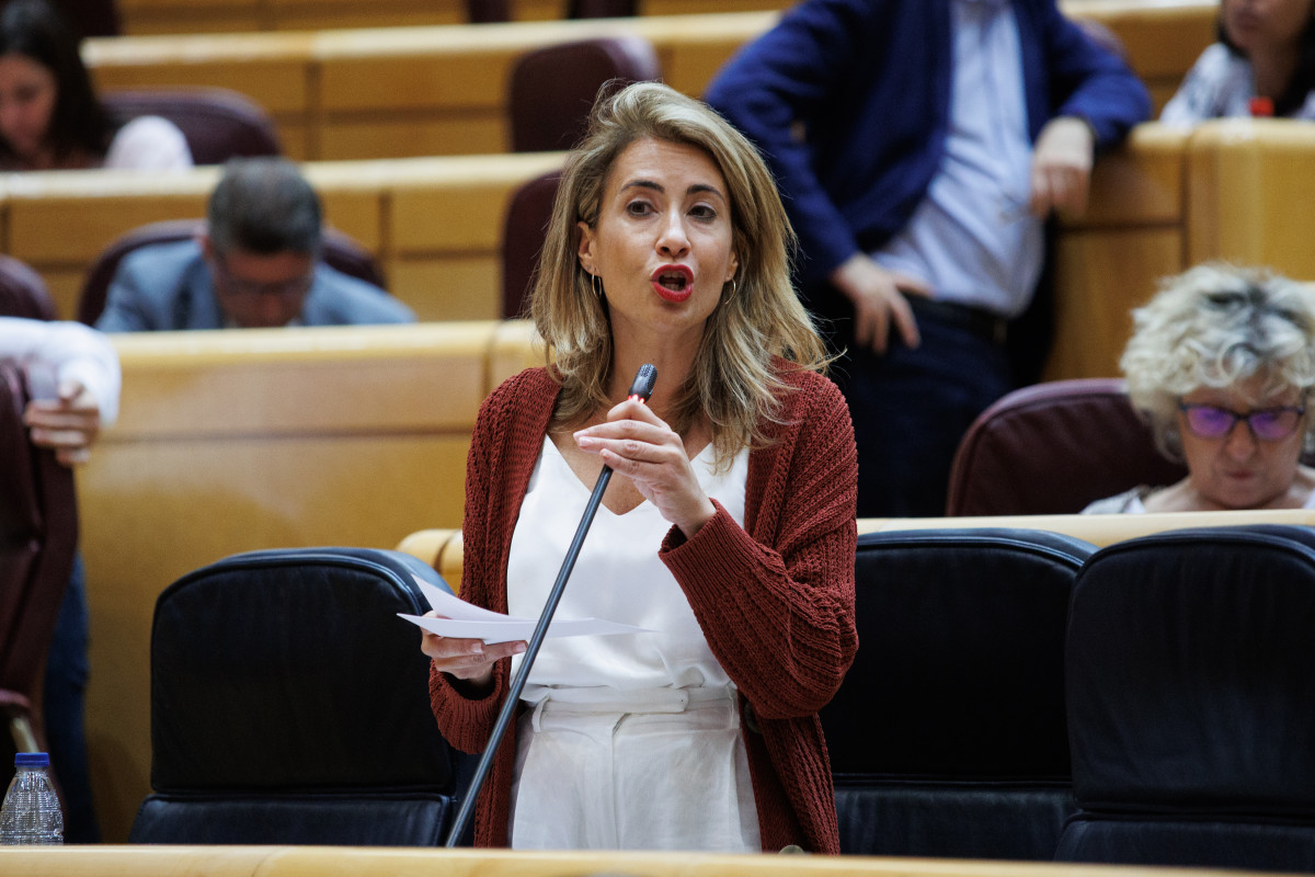 La ministra de Transports, Mobilitat i Agenda Urbana, Raquel Sánchez