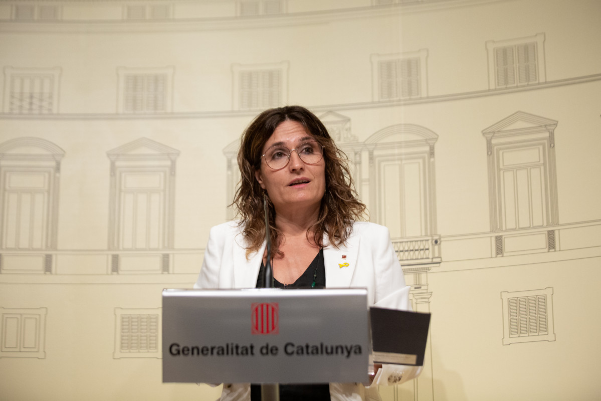 La consellera de la Presidència de la Generalitat de Catalunya, Laura Vilagrà