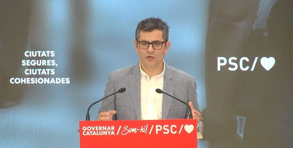 El ministre per a la Presidència, Relacions amb les Corts i Memòria Democràtica, Félix Bolaños