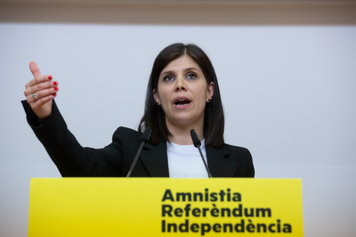 Arxiu - La secretària general adjunta i portaveu d'ERC, Marta Vilalta. ARXIU.