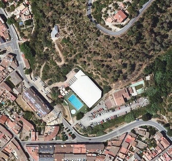 El pavelló de Sant Climent de Llobregat (Barcelona)