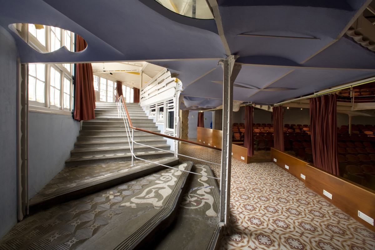 Arxiu - Teatre Metropol de Tarragona, obra de Josep Maria Jujol. ARXIU