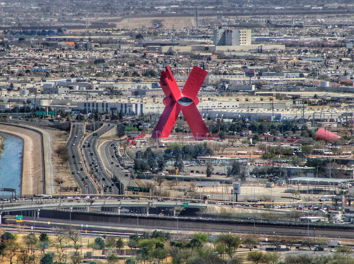Monument a la Mexicanitat (panorama urbà)