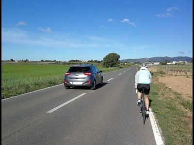 Trànsit intensifica la vigilància a les vies amb més ciclistes per "augmentar" la seguretat viària