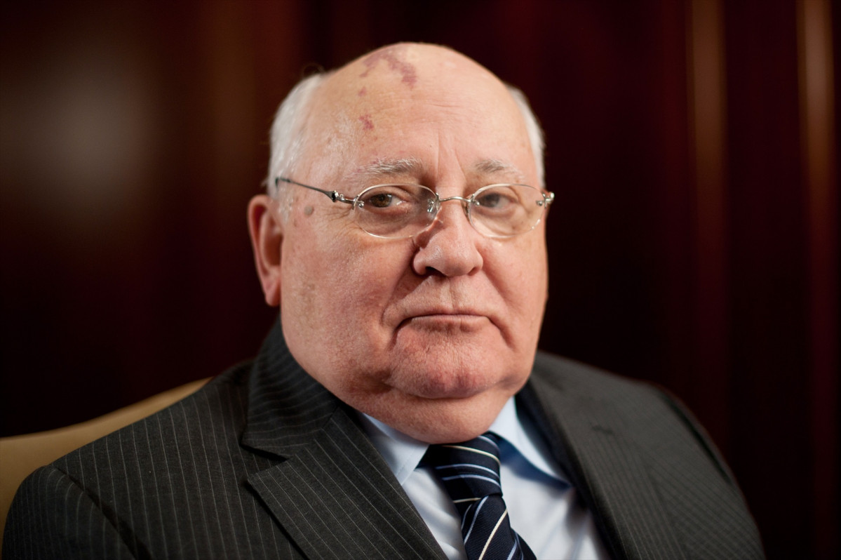 EuropaPress 4652489 filed 21 novembre 2011 berlin ussr former president mikhail gorbachev takes