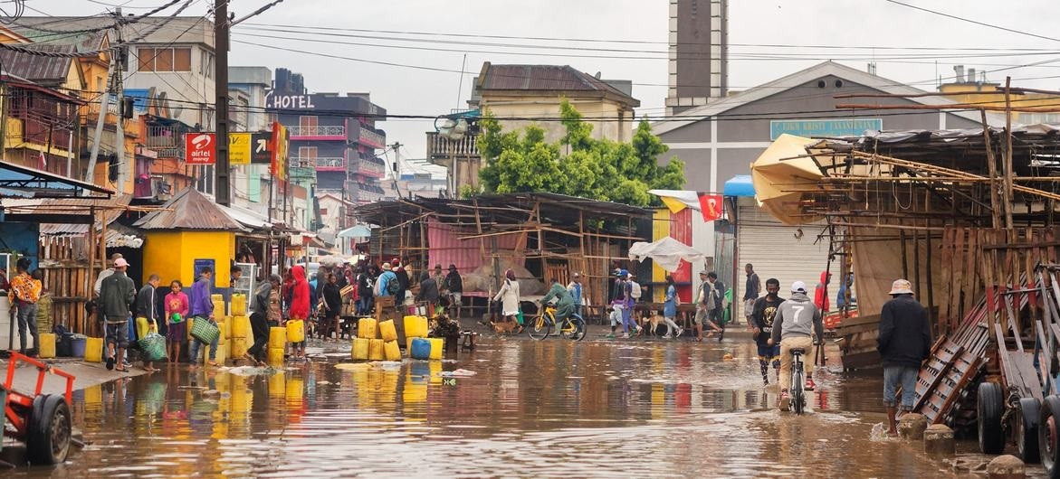 EuropaPress 4259162 carrer inundat pluja capital madagascar antananariu