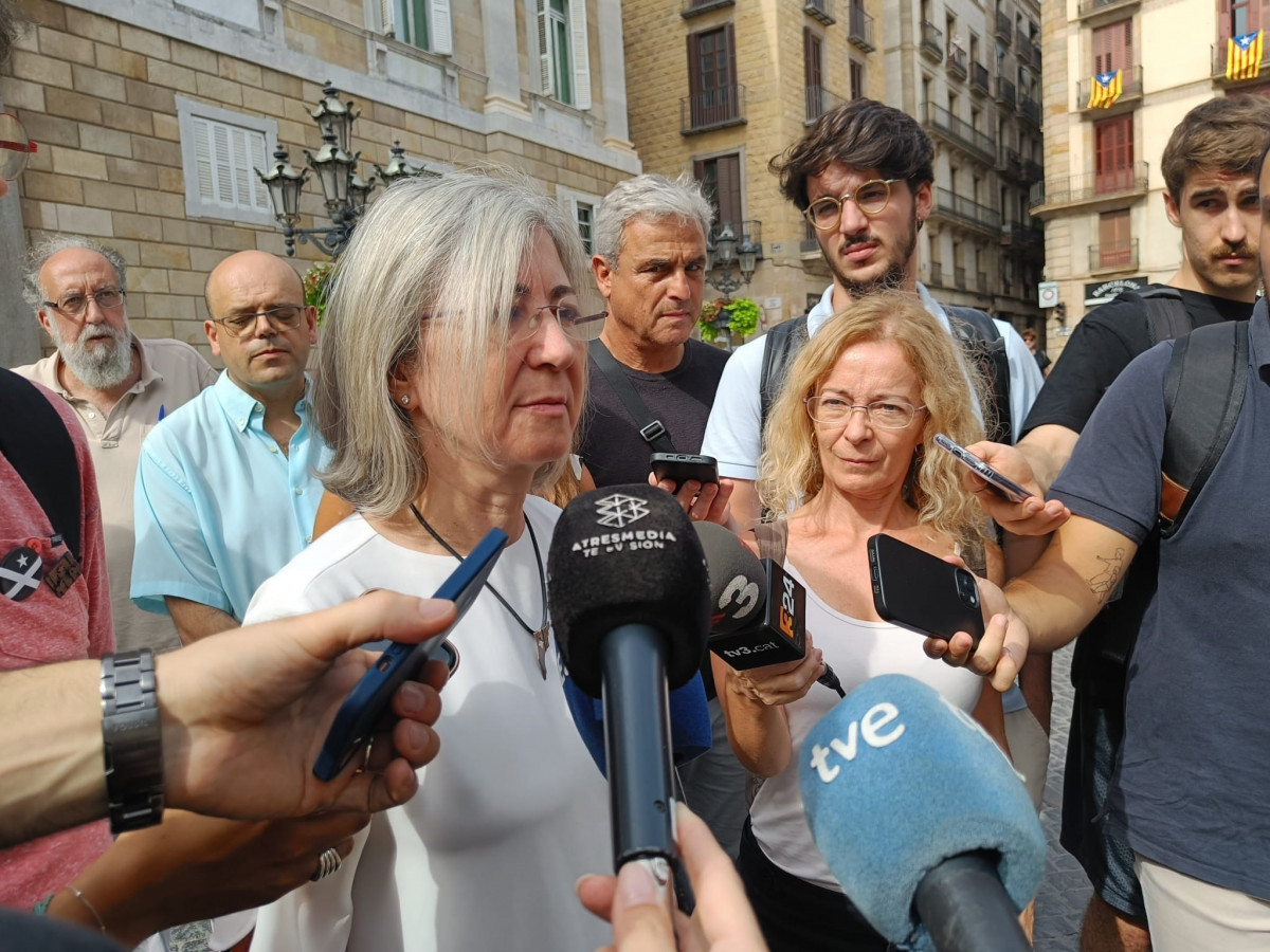 La presidenta de l'ANC, Dolors Feliu.