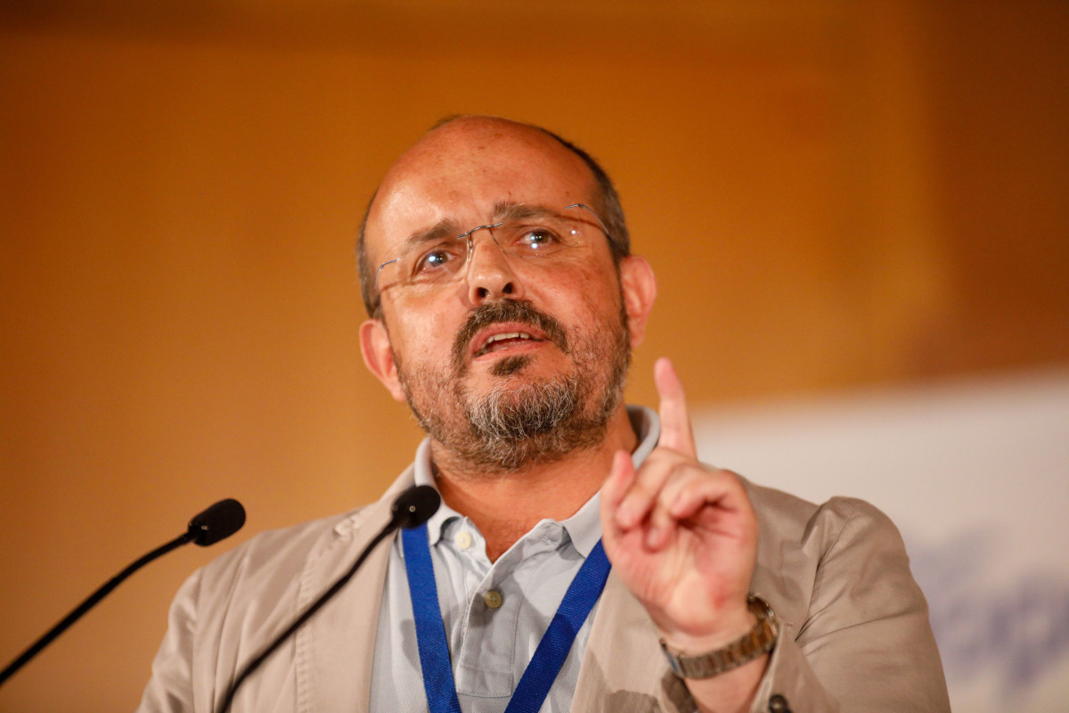 Arxiu - El president del Partit Popular de Catalunya, Alejandro Fernández
