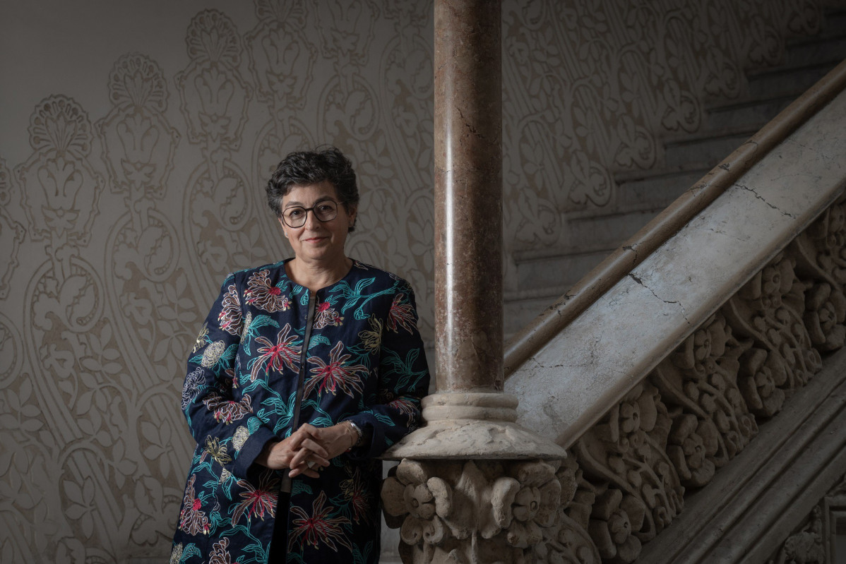 L'exministra d'Afers Exteriors i actual degana de l'Escola d'Afers Internacionals de París SciencePo (Psia), Arancha González Laya, en una entrevista d'Europa Press