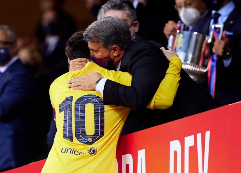 Catalunya press messi laporta