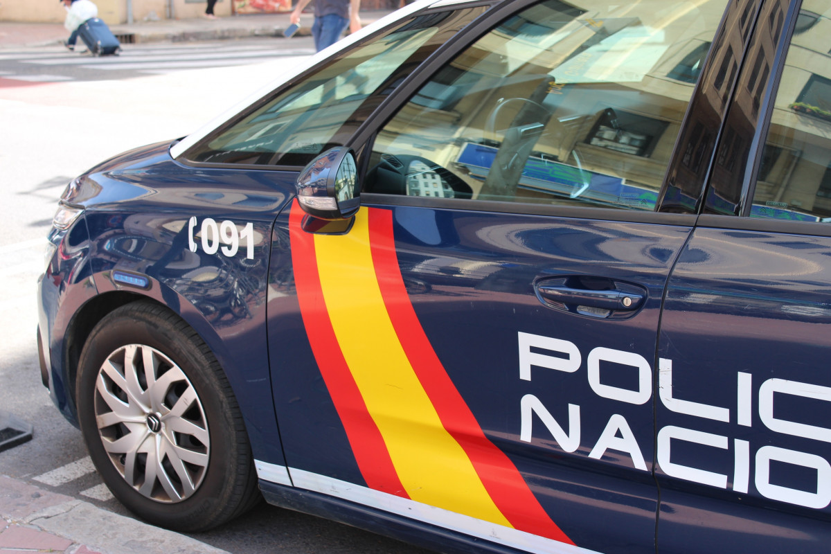 Imatge de recurs d´un cotxe de la Policia Nacional.