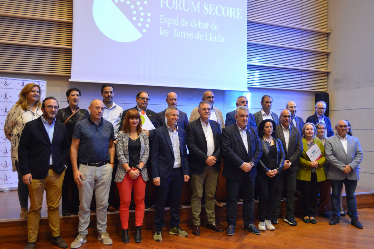 El Consell Social de la Universitat de Lleida, sindicats i patronals de la província han presentat aquest divendres el Fòrum Secore.