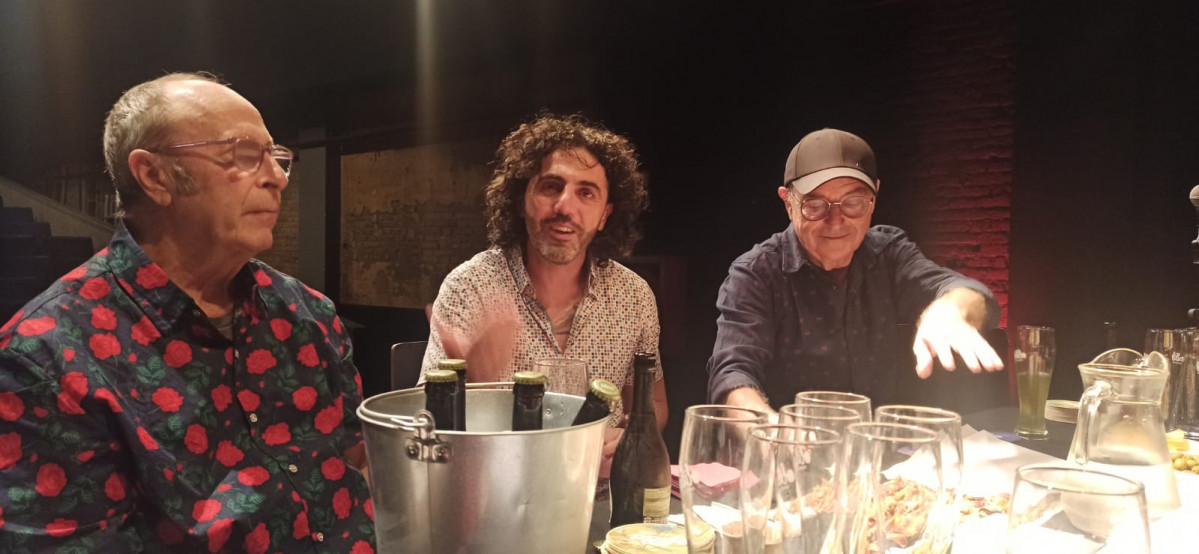 Teatre. Els fundadors del Tantarantana amb Ferru00e0n Murillo