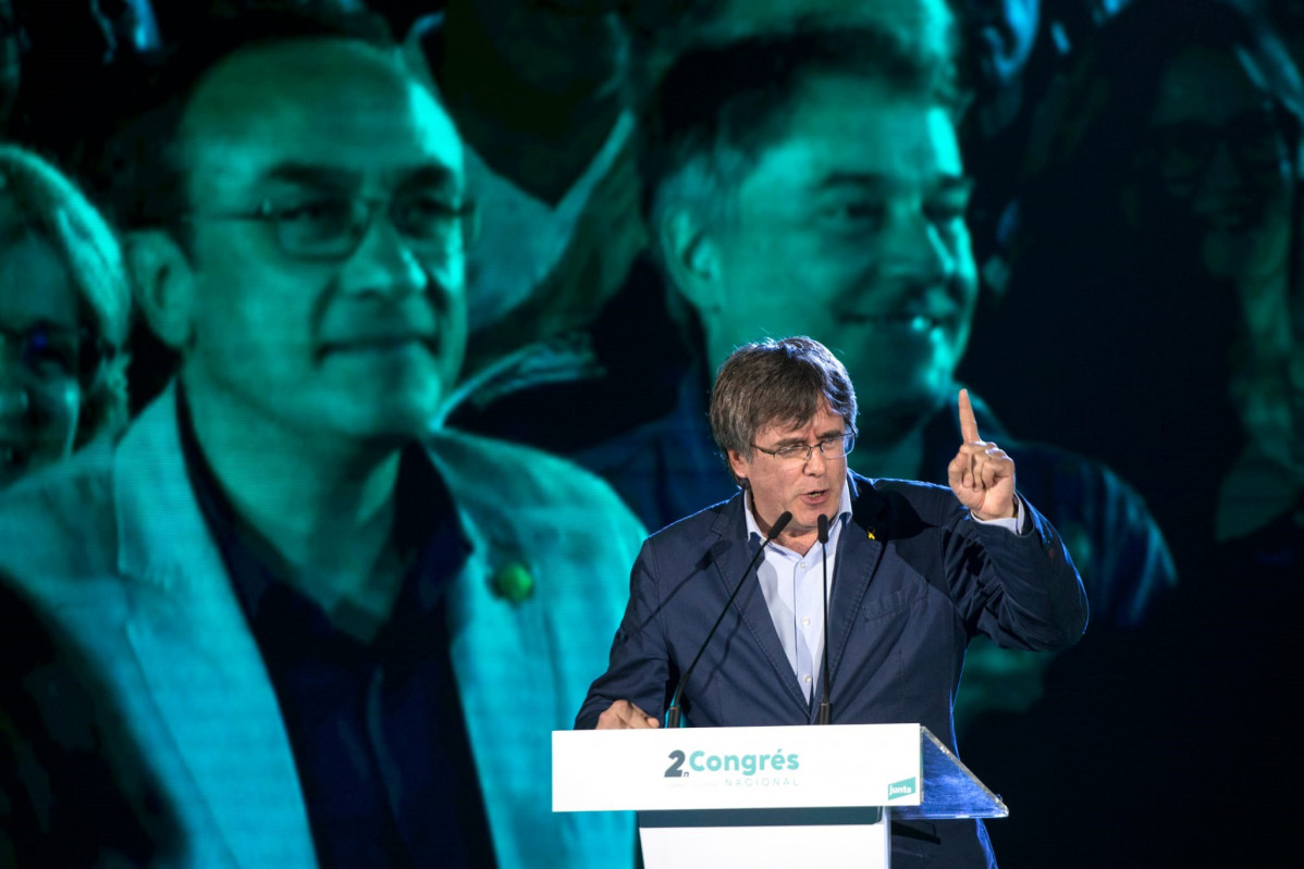 Arxiu - L'expresident de la Generalitat Carles Puigdemont al congrés que Junts celebra a Argelès-sur-Mer (França)