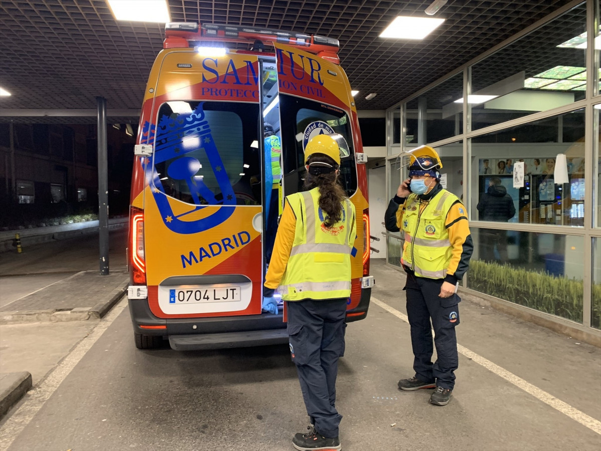 EuropaPress 3544377 ambulància samur protecció civil