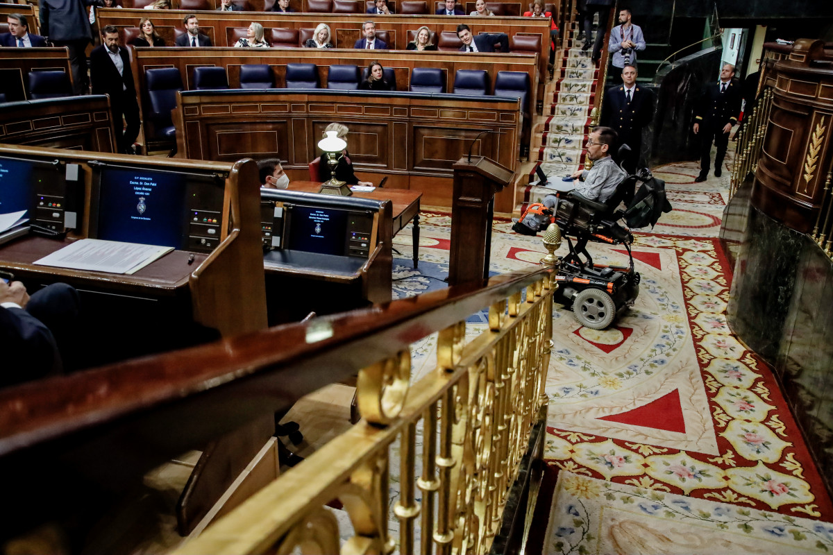 EuropaPress 4832401 portaveu unides podem congrés pau echenique arribada sessió plenària