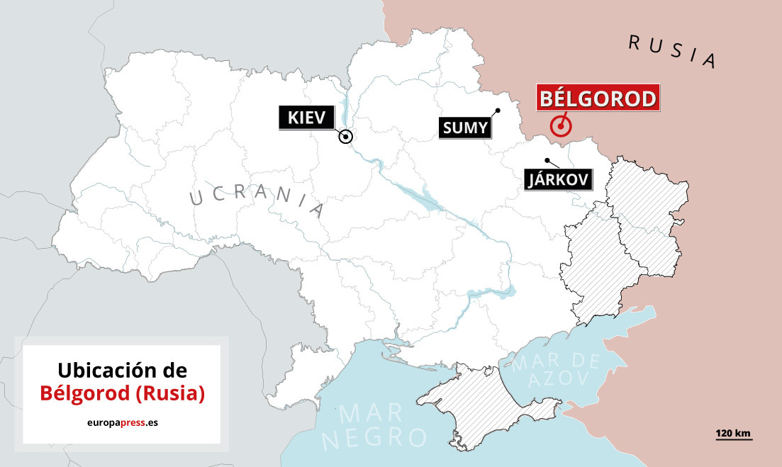 EuropaPress 4355004 mapa ubicacio belgorod russia governador regional ciutat russa belgorod