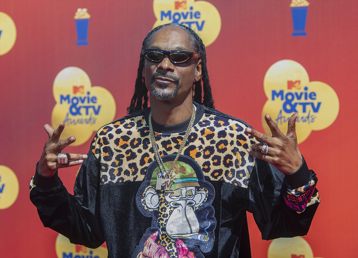 EuropaPress 4502625 05 june 2022 us santa monica american rapper snoop dogg poses on the red
