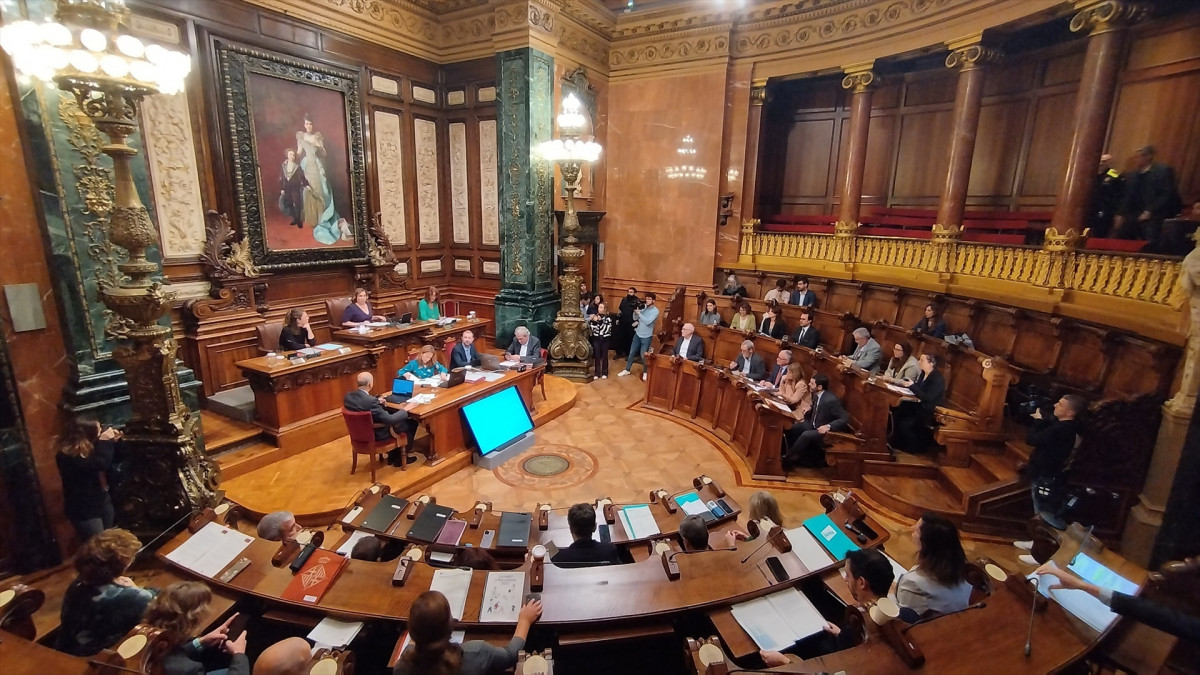 EuropaPress 4886665 ple ajuntament barcelona 23 desembre 2022