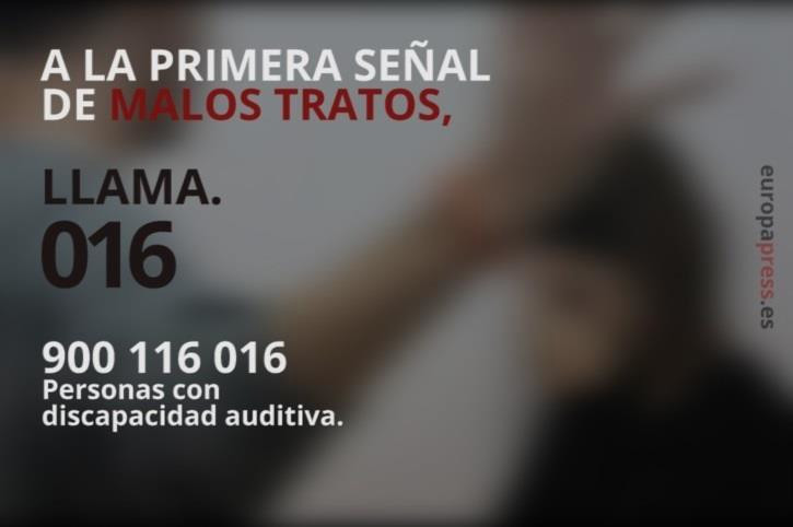 Arxiu - Telèfon 016 contra la violència de gènere