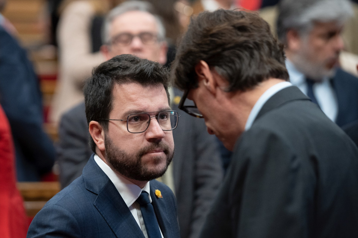 EuropaPress 4948271 president generalitat per aragons lider psc salvador illa conversen