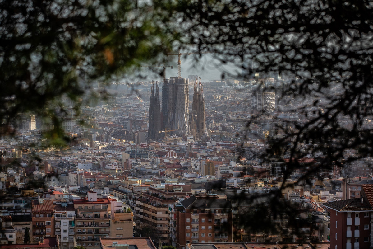 EuropaPress 2622996 panoràmica ciutat barcelona sagrada família barcelona catalunya espana 30