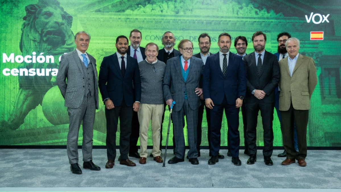 EuropaPress 5005860 vox presentara mocio censura tamames candidat proper dilluns 27 febrer