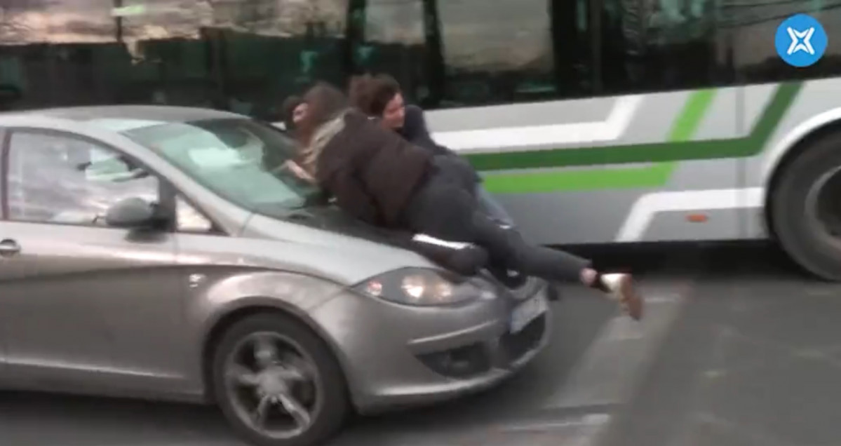Catalunya press accident bcn