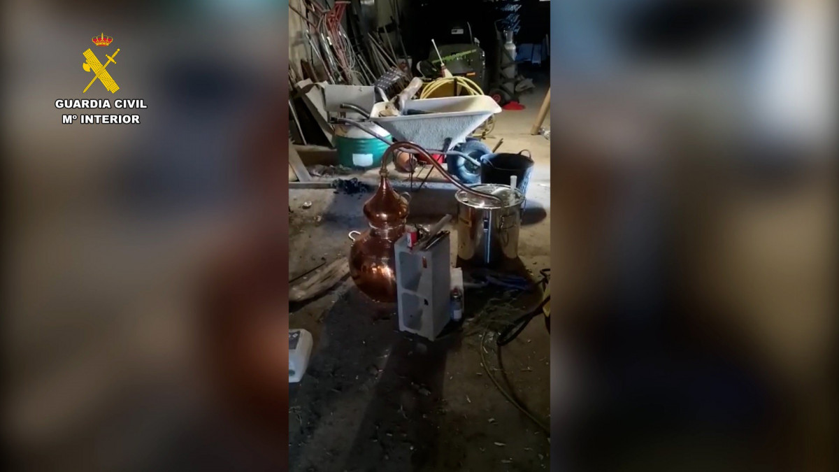 Desmantellat un taller clandestí d'explosius amb 468 quilos de material a Montmajor (Barcelona)