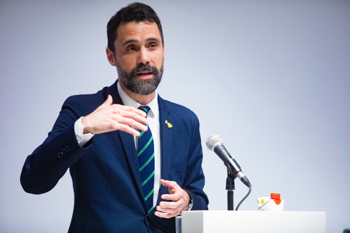 El conseller d'Empresa i Treball i expresident del Parlament, Roger Torrent