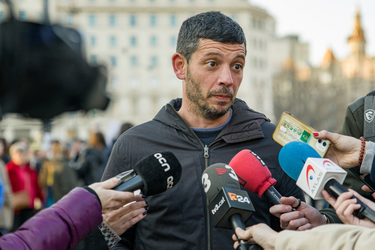 El diputat de la CUP al Parlament, Xavier Pellicer