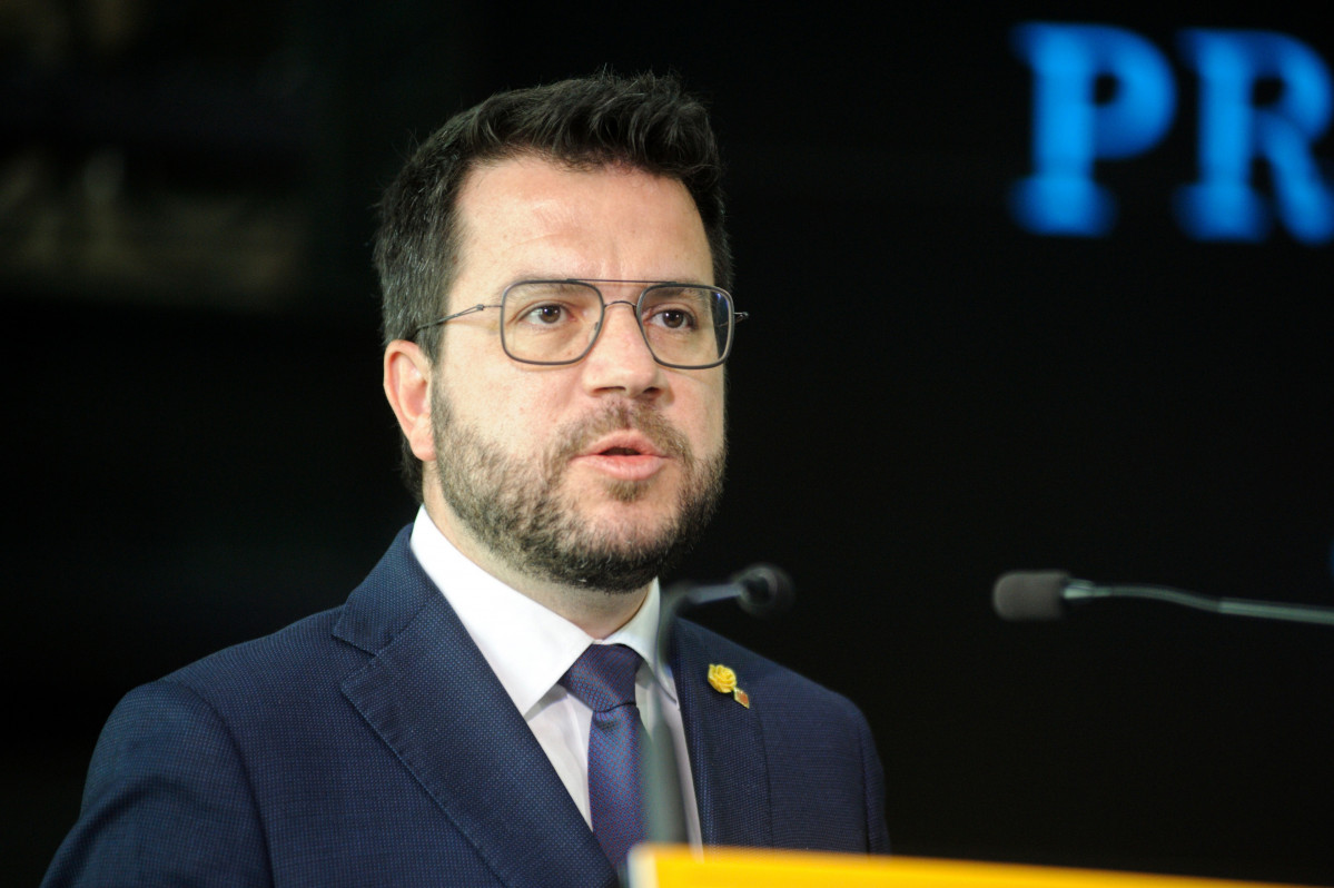 El president de la Generalitat, Pere Aragonès
