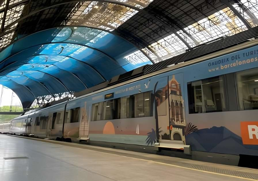 El primer tren turístic 'Barcelona és molt més'