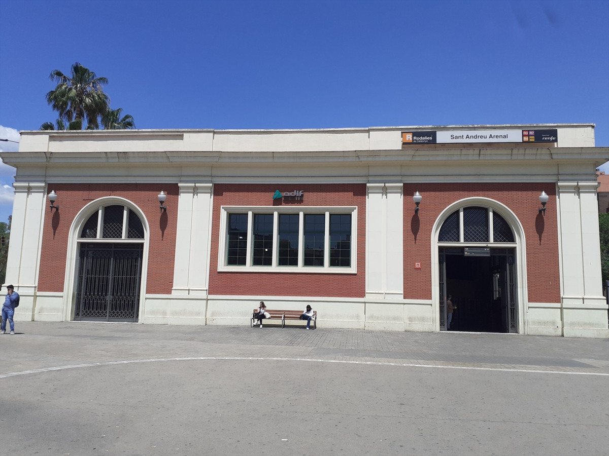 EuropaPress 5203350 estacio sant andreu arenal barcelona
