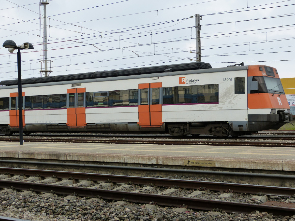 Arxiu - Un tren de Rodalies.