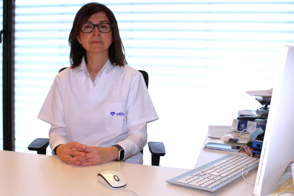 L'al·lergòloga de l'Hospital Vithas Lleida, la Dra. Sílvia Lara