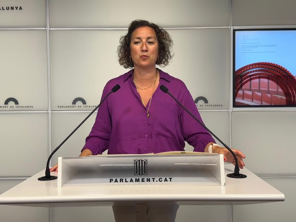 La portaveu del PSC-Units al Parlament, Alícia Romero