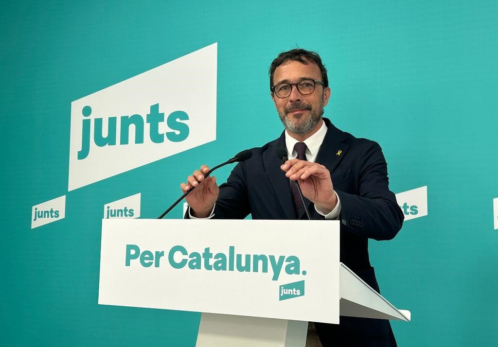 El portaveu de Junts, Josep Rius
