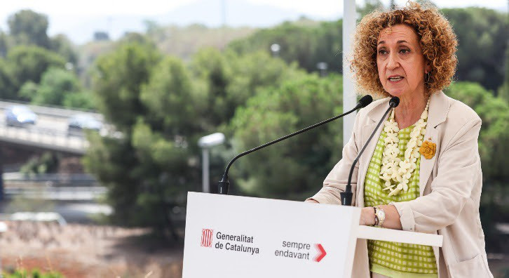 La consellera de Territori de la Generalitat, Ester Capella