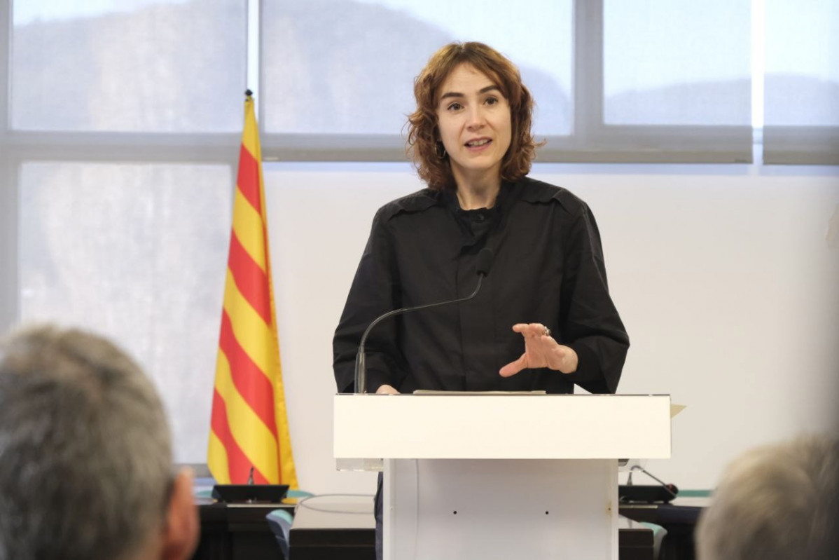 Arxiu - La consellera de Justícia, Drets i Memòria, Gemma Ubasart.