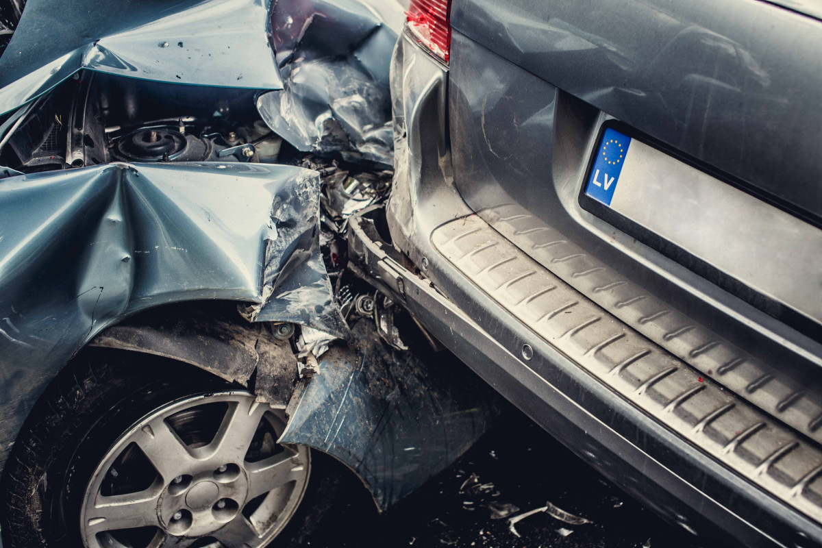 Imatge accident automobilístic que involucra dues actuacions