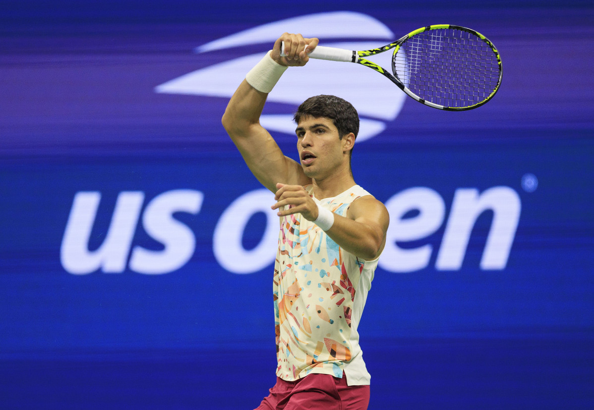 EuropaPress 5406017 29 august 2023 us new york spanish tenis player carlos alcaraz in action