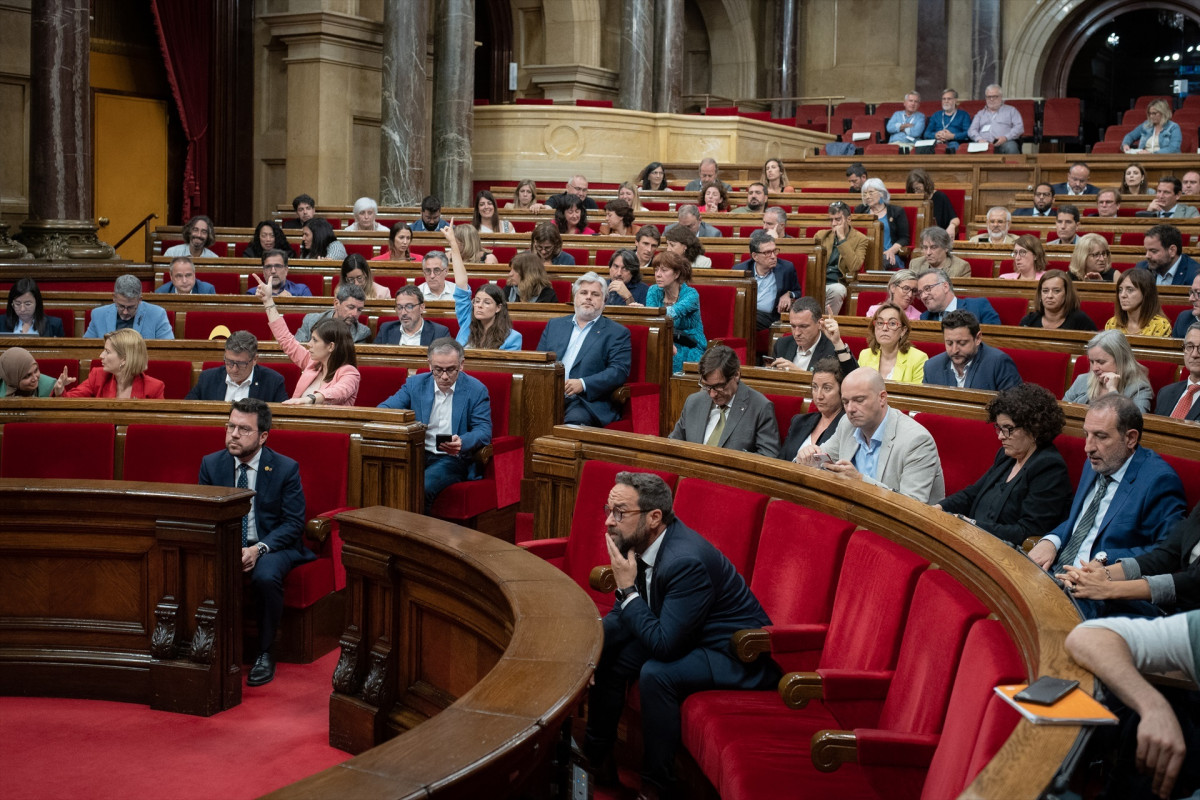 EuropaPress 5241317 president generalitat per aragons sessió plenària parlament catalunya