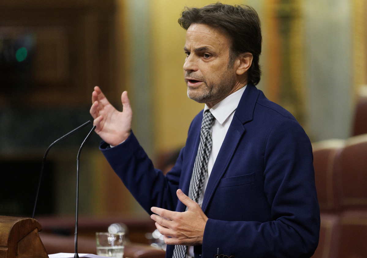 Arxiu - L'exdiputat del Congrés i negociador de Sumar per a la investidura, Jaume Asens, a 19 d'abril del 2023, a Madrid (Espanya)