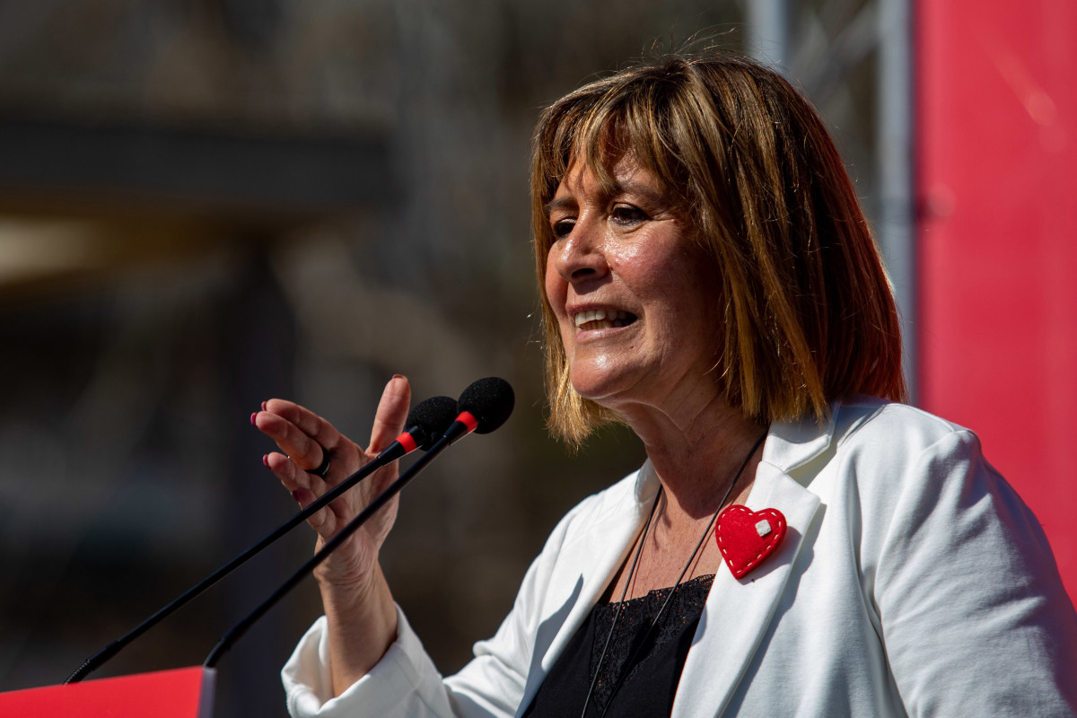 Arxiu - L'alcaldessa de L’Hospitalet, Nuria Marín, en una imatge d’arxiu.