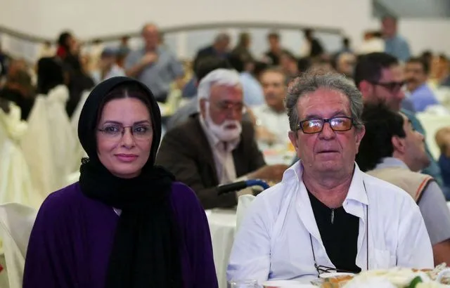 640x410 fils iranià film director dariush mehrjui i la seva wife vahida mohammadifar attend ceremony in tehran on july 1 2015 one of iran s most important