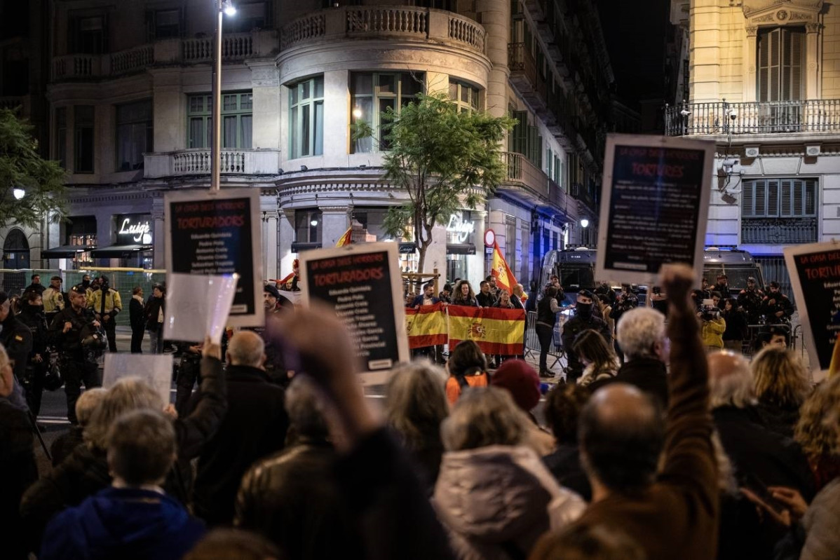 EuropaPress 5561097 manifestacions signe contrari prefectura via laietana ús edifici