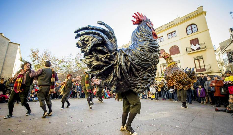 Fira del Gall a Vilafranca del Penedès foto 1